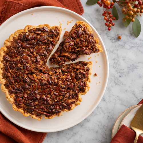 Maple Bourbon Pecan Pie