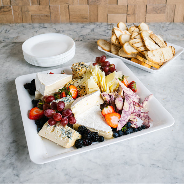 Traditional Fruit and Cheese Platter