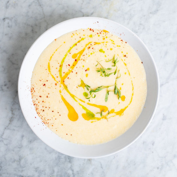 *Cheddar and Chive Mash