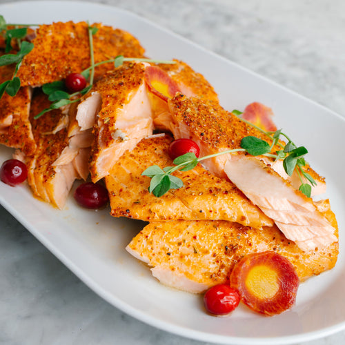Holiday Roasted Salmon