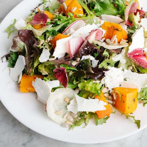 Family Style Roasted Squash Salad